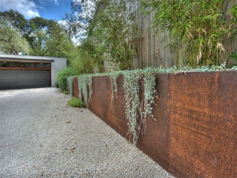 European style landscape edging For Park Project